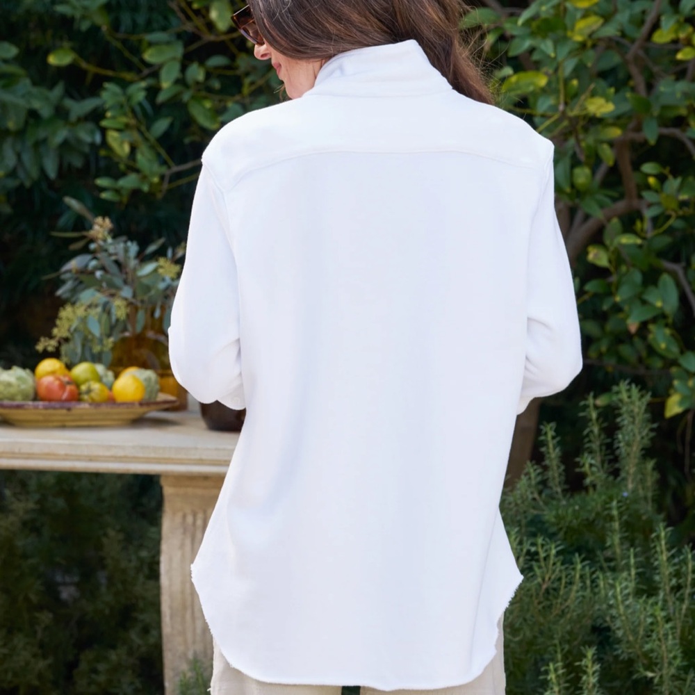 CREAM FRANK AND EILEEN Triple Fleece Eileen, New,MSRP $288.00, Current Season - Picture 14 of 14